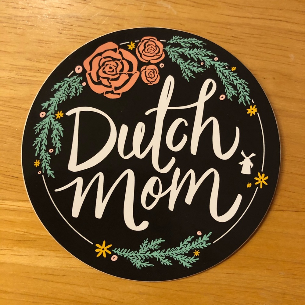 Dutch Bros Dutch Mom Sticker